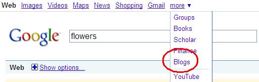 Google Blog Search for Internet Marketing